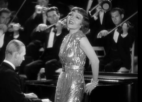 Claudette Colbert in Torch Singer